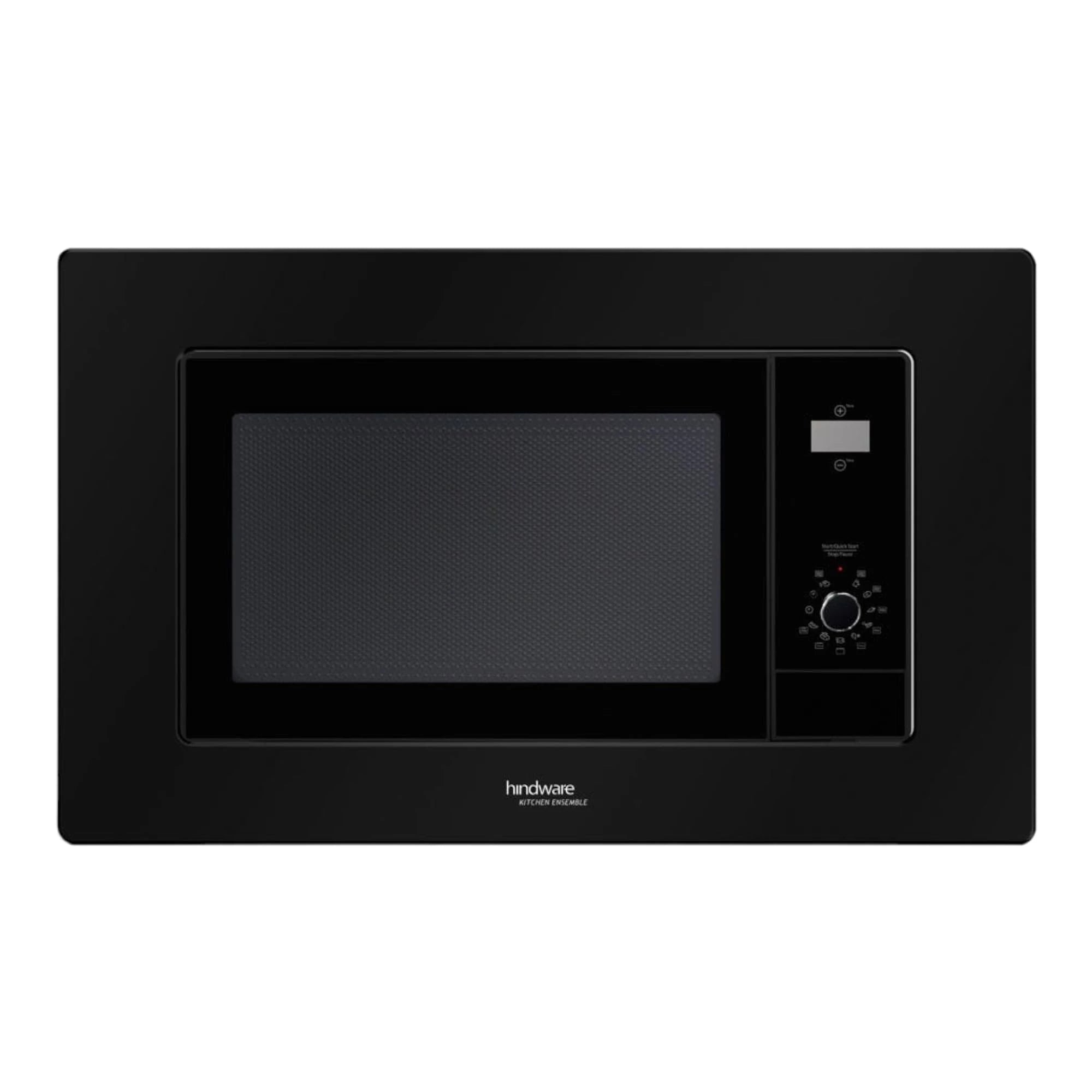 Hindware Smart Appliances Loreto 25L Microwave Oven | 8 Autocook Function | Microwave, Grill, Convection & Combination Mode | Digital Display | Push Button | Child Lock with 1 Yr Warranty (Black)