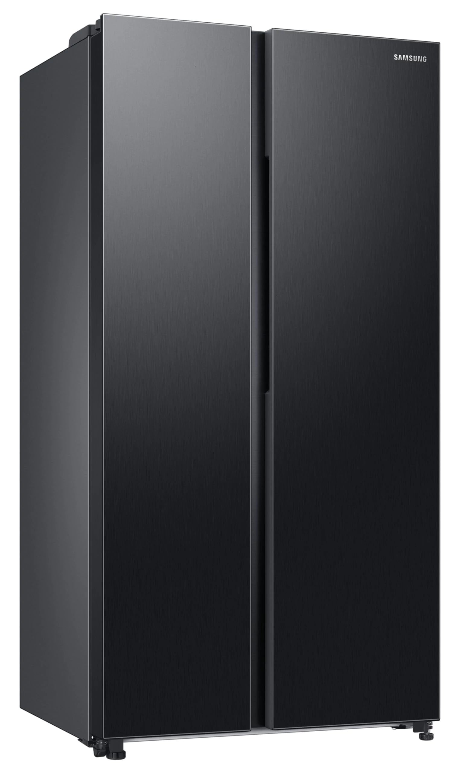 Samsung 653 L, 3 Star, Frost Free, Double Door, Convertible 5-in-1 Digital Inverter, Side By Side AI Enabled Smart Refrigerator with WiFi (RS76CG8003B1HL, Black Matte/Black DOI)