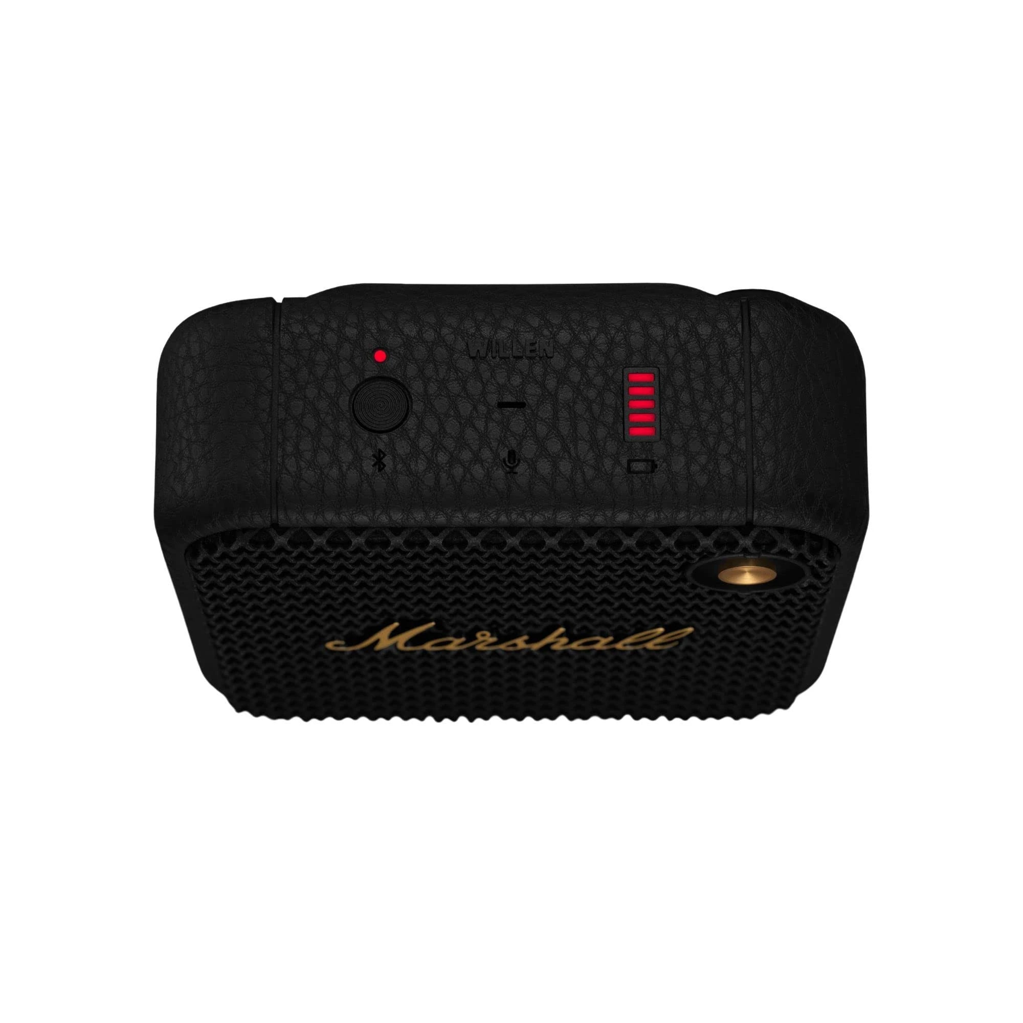 Marshall Willen 10 W Portable Bluetooth Speaker - Black & Brass