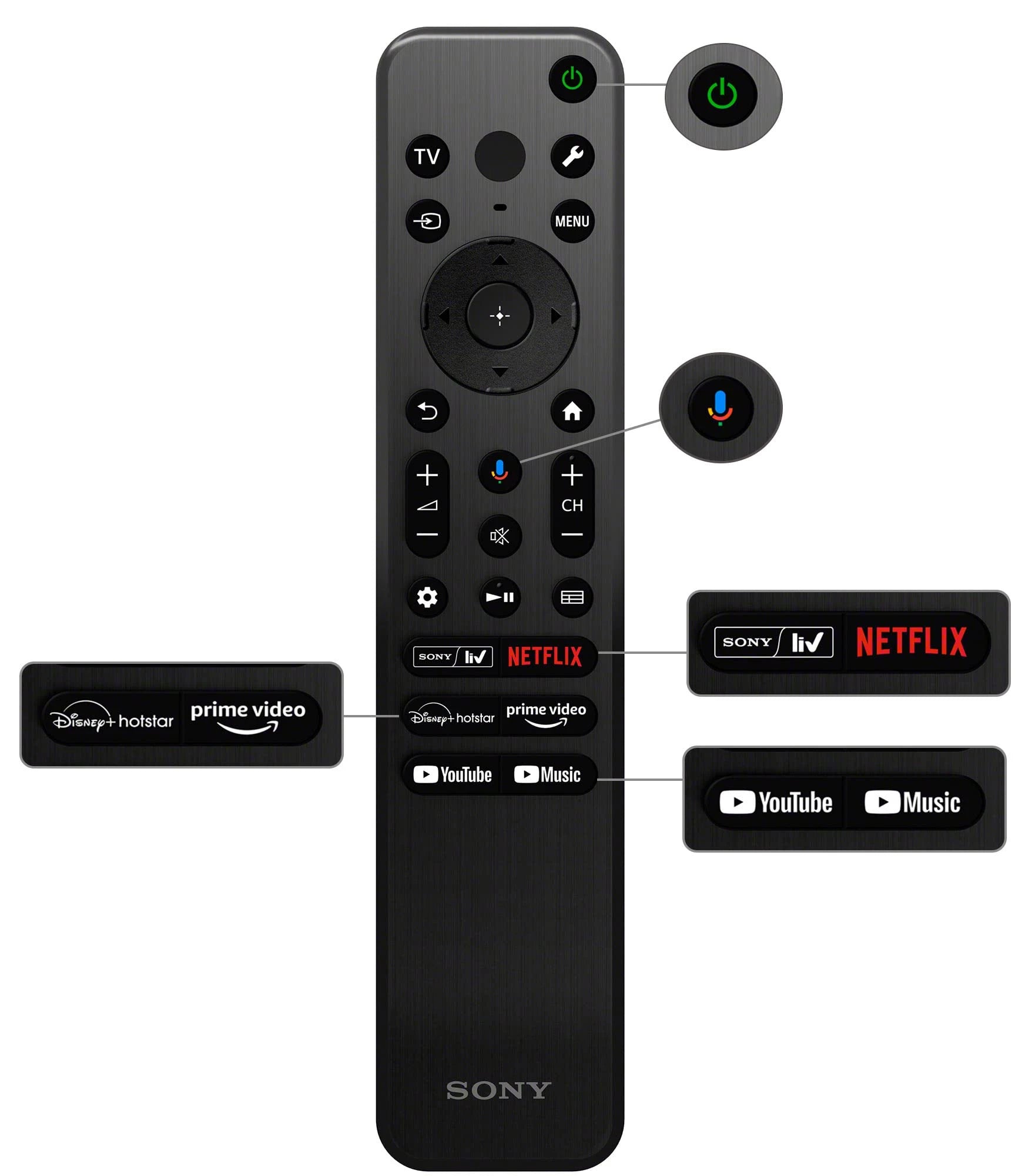 Sony Bravia 108 cm (43 inches) 4K Ultra HD Smart LED Google TV KD-43X70L (Black)