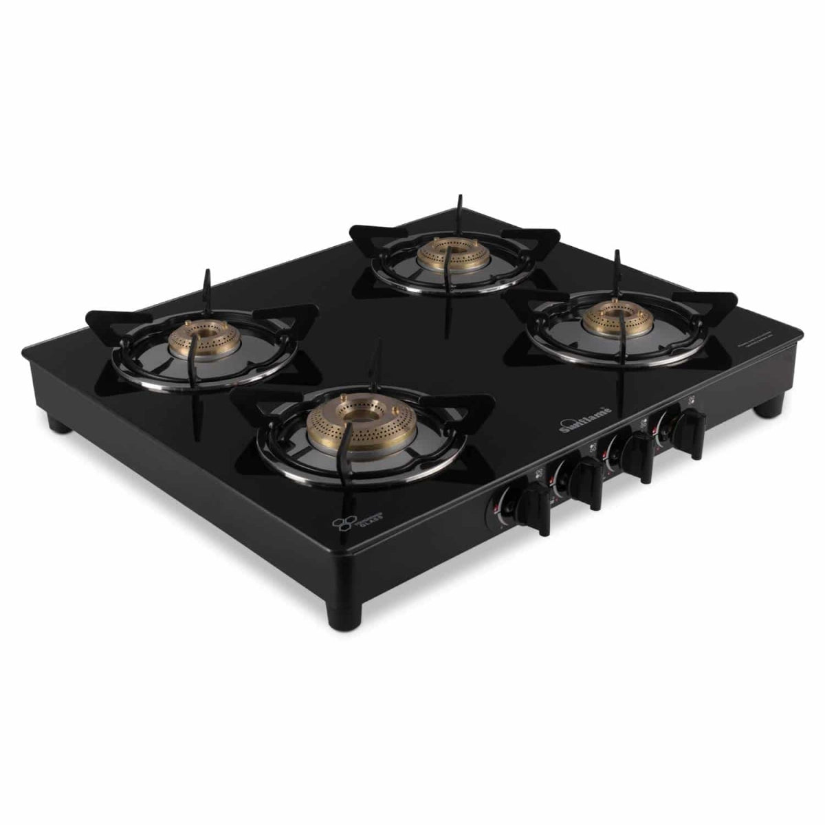 Sunflame LPG Stove Crystal 4B Nova BK
