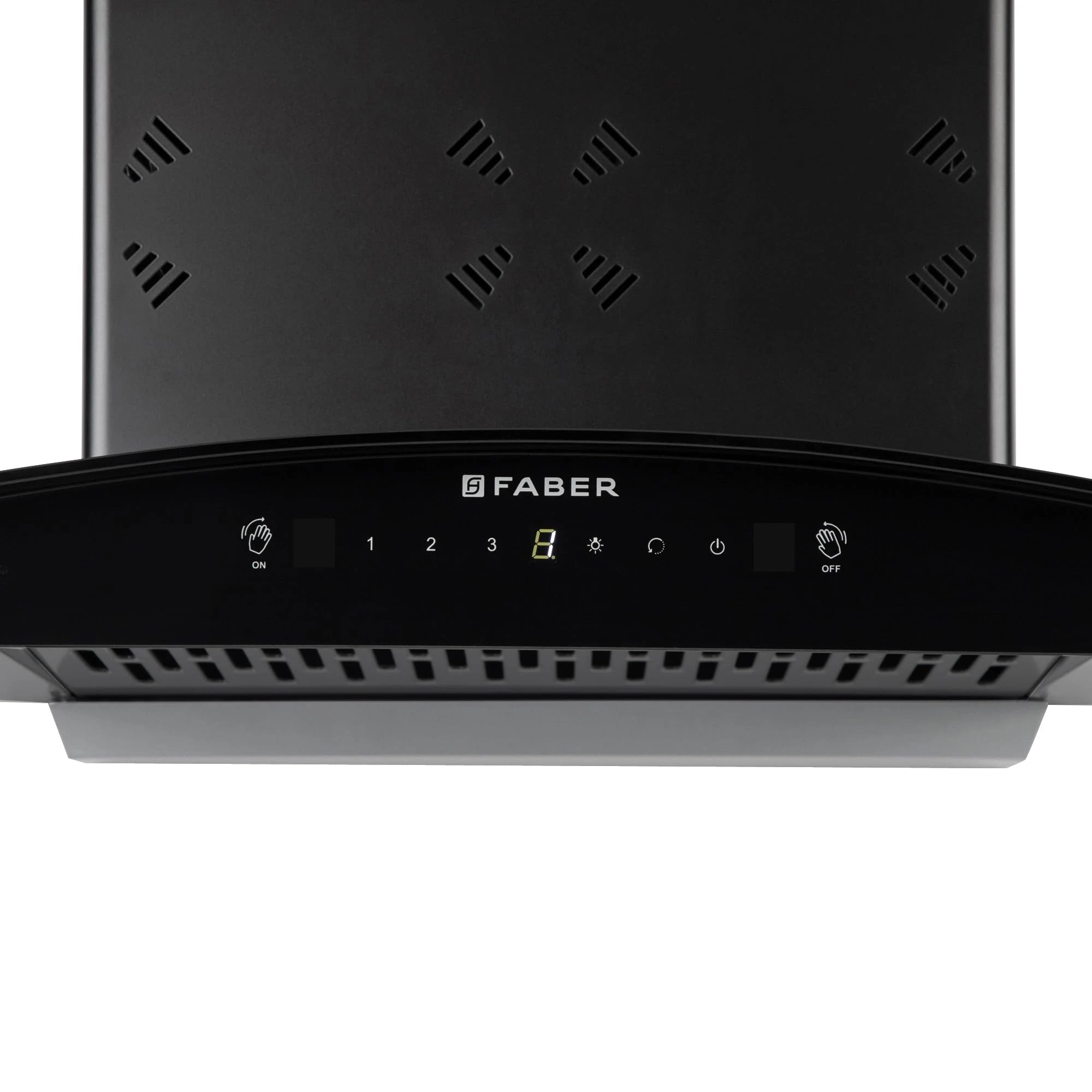 Faber 60cm Auto Clean Smart Chimney with Odour Sensor Remote Control 1350 m3/hr Filterless Hood Stella 3D IN HC SC FL BK 60