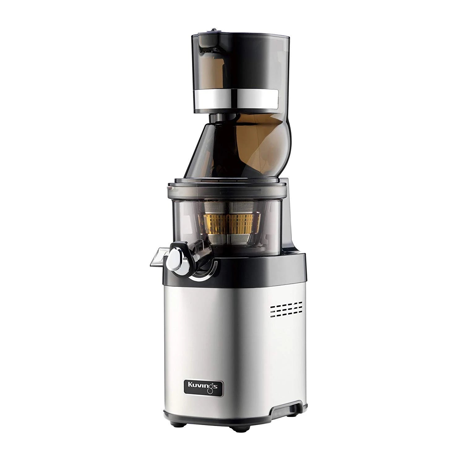Kuvings CS600 Commercial Cold Press Whole Slow Juicer, All-in-1 Fruit & Vegetable Juicer, World's Only Juicer with Patented Rubber & Silicon-Free Technology, Support & Service Across India (240 Watts)