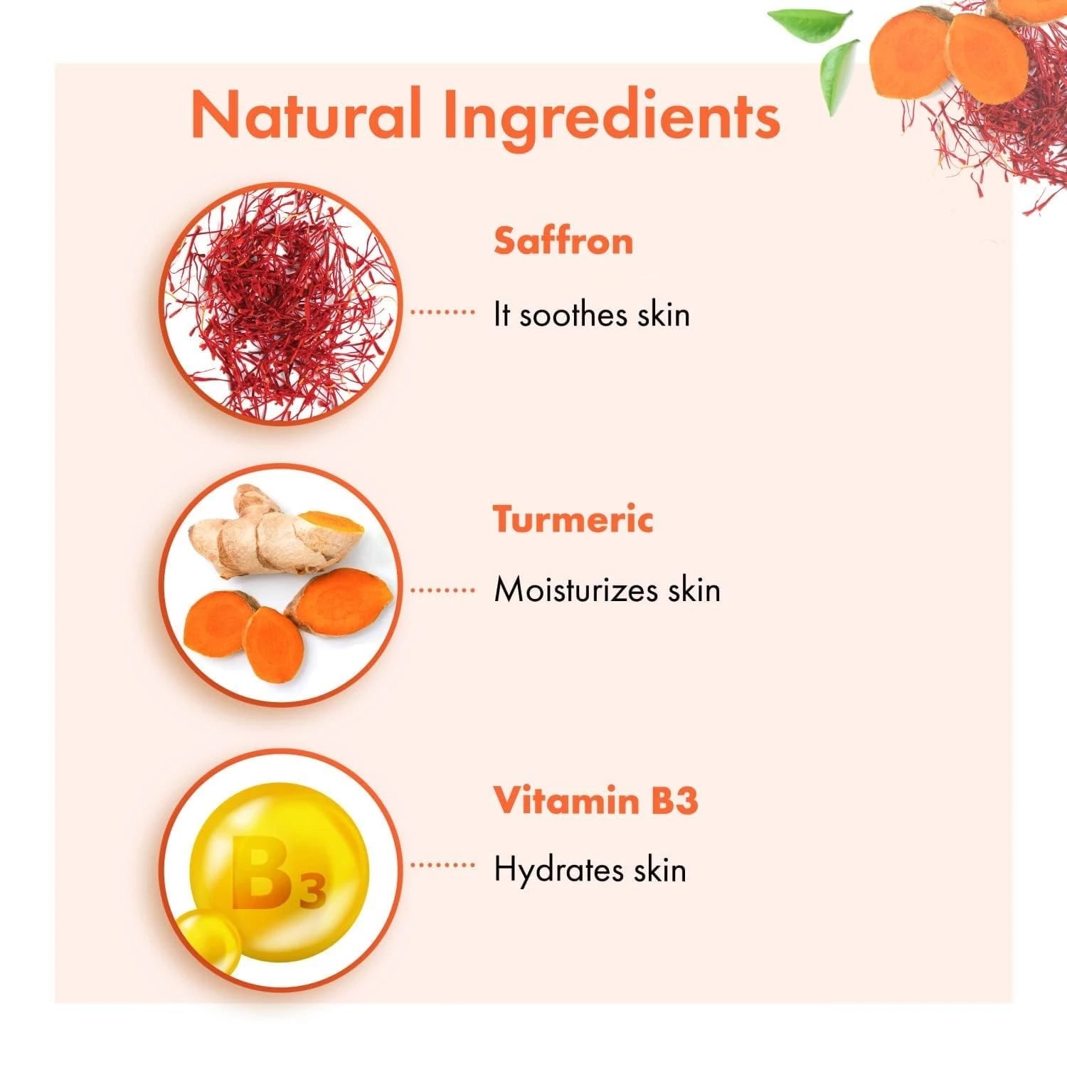 Good Vibes Ubtan Insta Glow Toner, 120 ml | Refreshing Hydrating Detoxifying Face Toner for All Skin Types | With Turmeric, Saffron, Vitamin B3 | Vegan, No Alcohol, Parabens, Sulphates & Mineral Oil