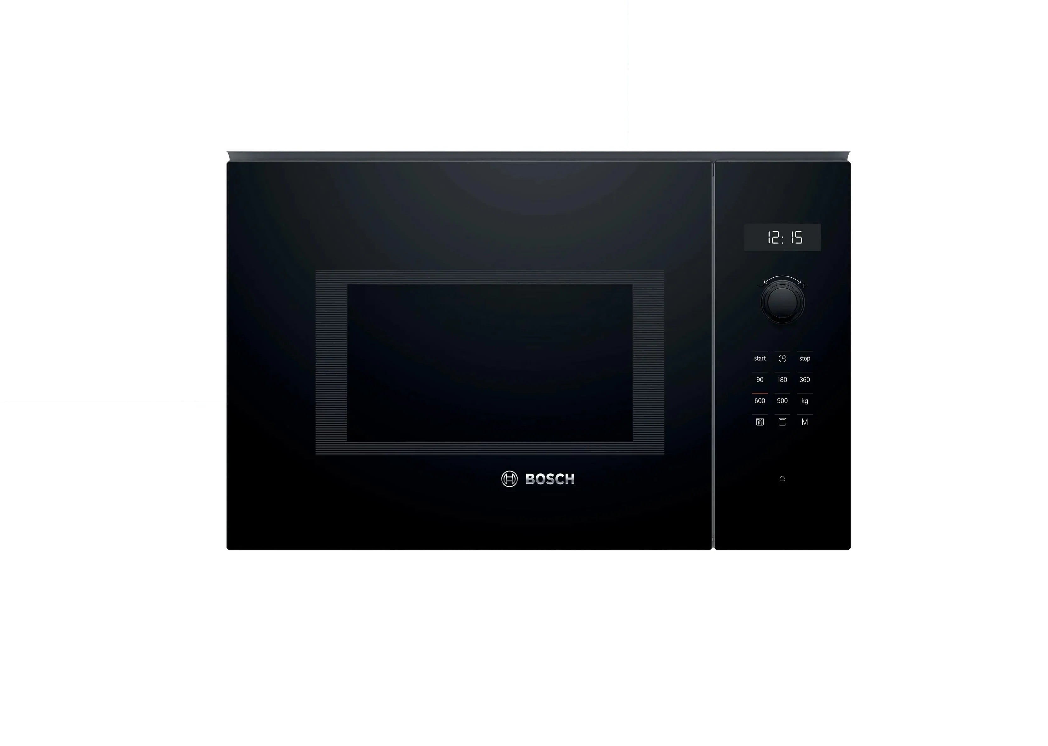 Bosch 25 Litre Series 6 Built-In Microwave Oven Stainless Steel Microwave Oven (BEL554MB0I,Black) (Series 6)
