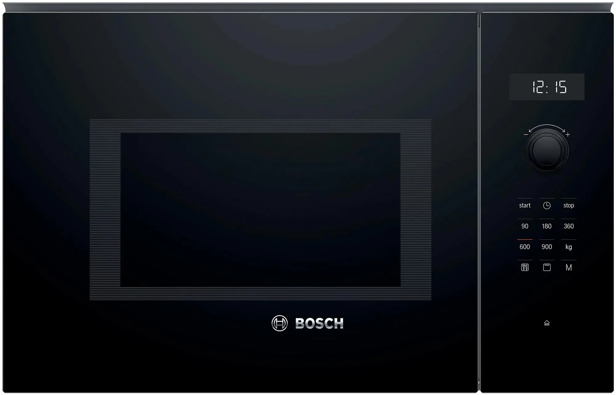 Bosch 25 Litre Series 6 Built-In Microwave Oven Stainless Steel Microwave Oven (BEL554MB0I,Black) (Series 6)