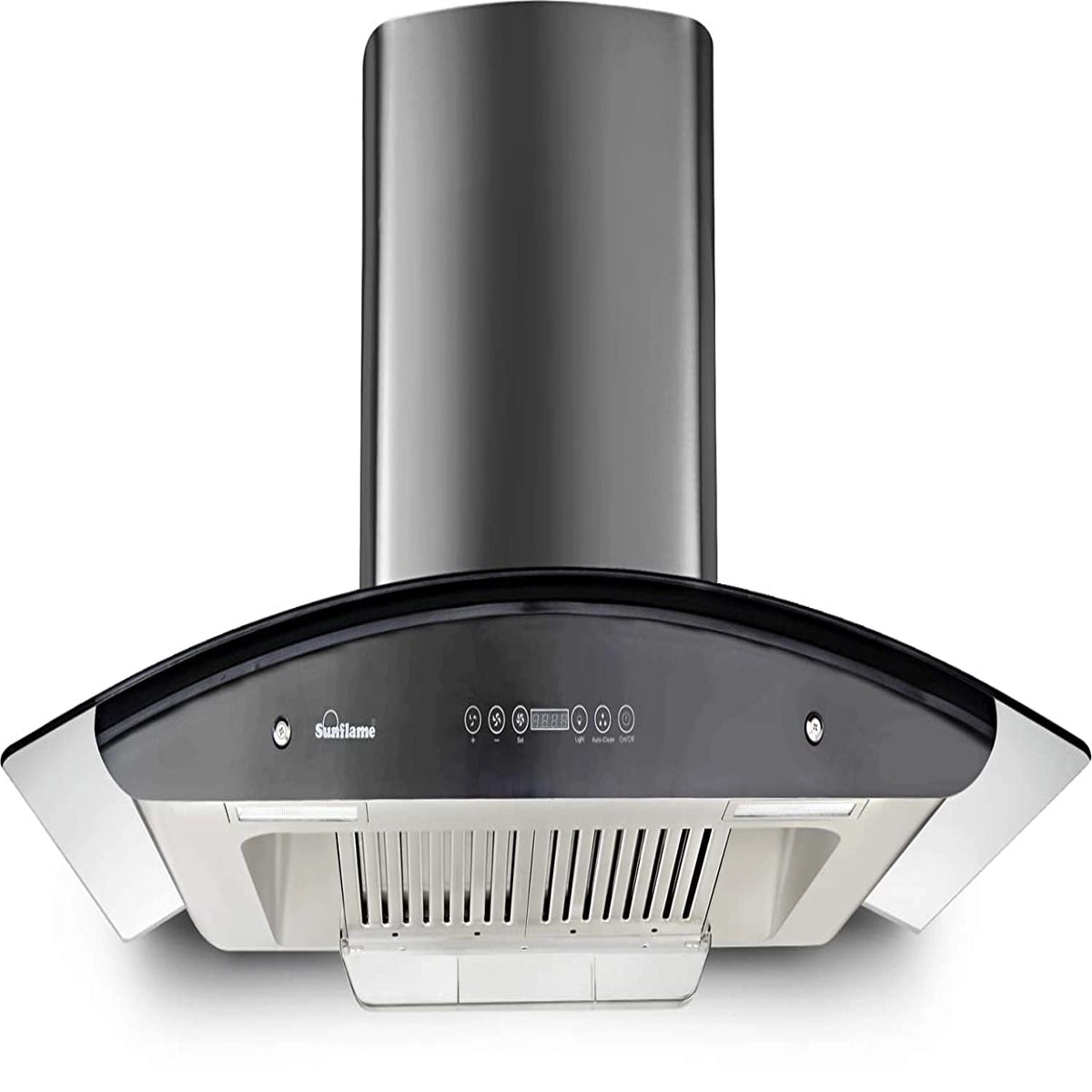 SUNFLAME Rapid 60cm AC DX 1100m3/hr Suction Titanium Chimney