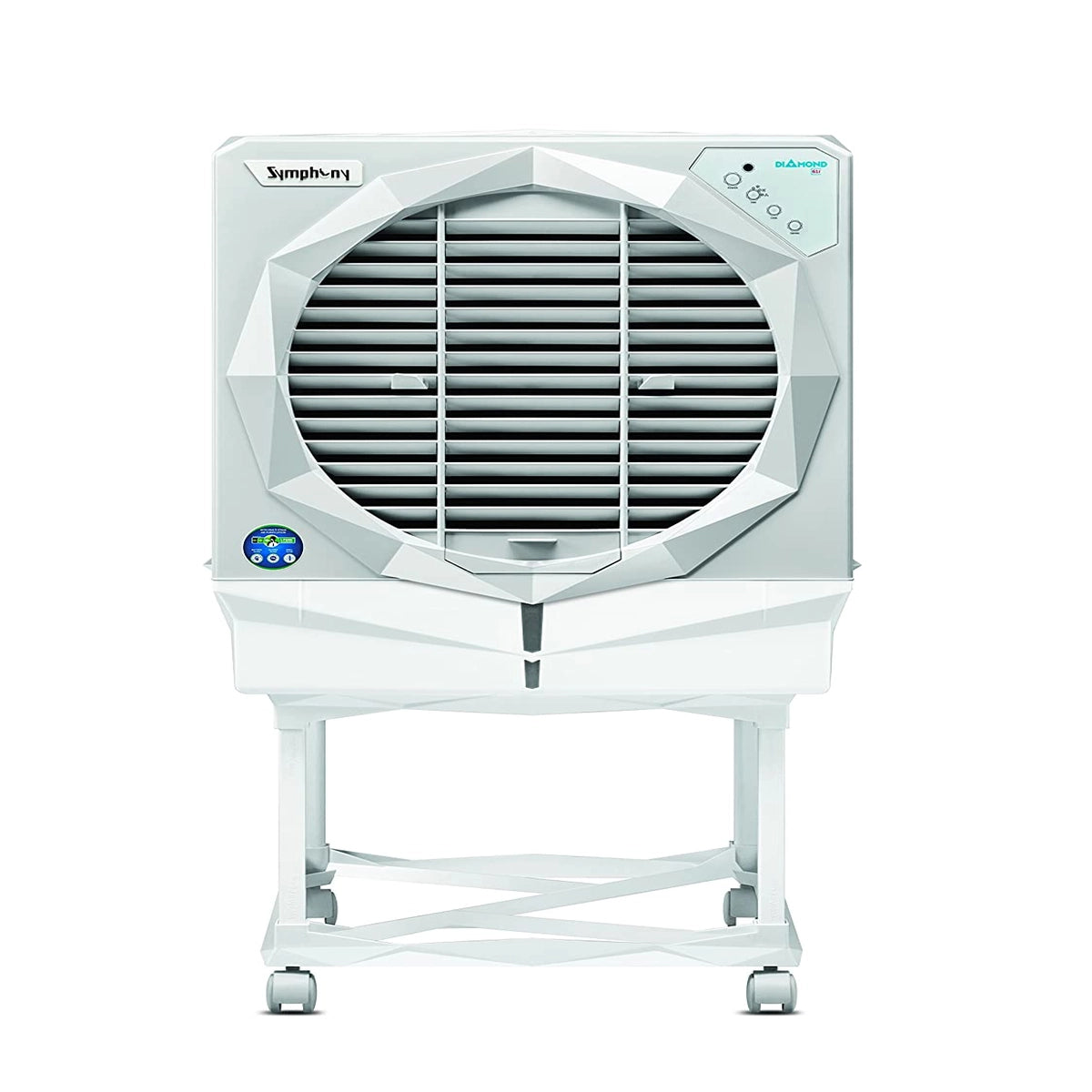 Symphony Diamond i 61 Ltrs Air Cooler (White) - with Remote Control