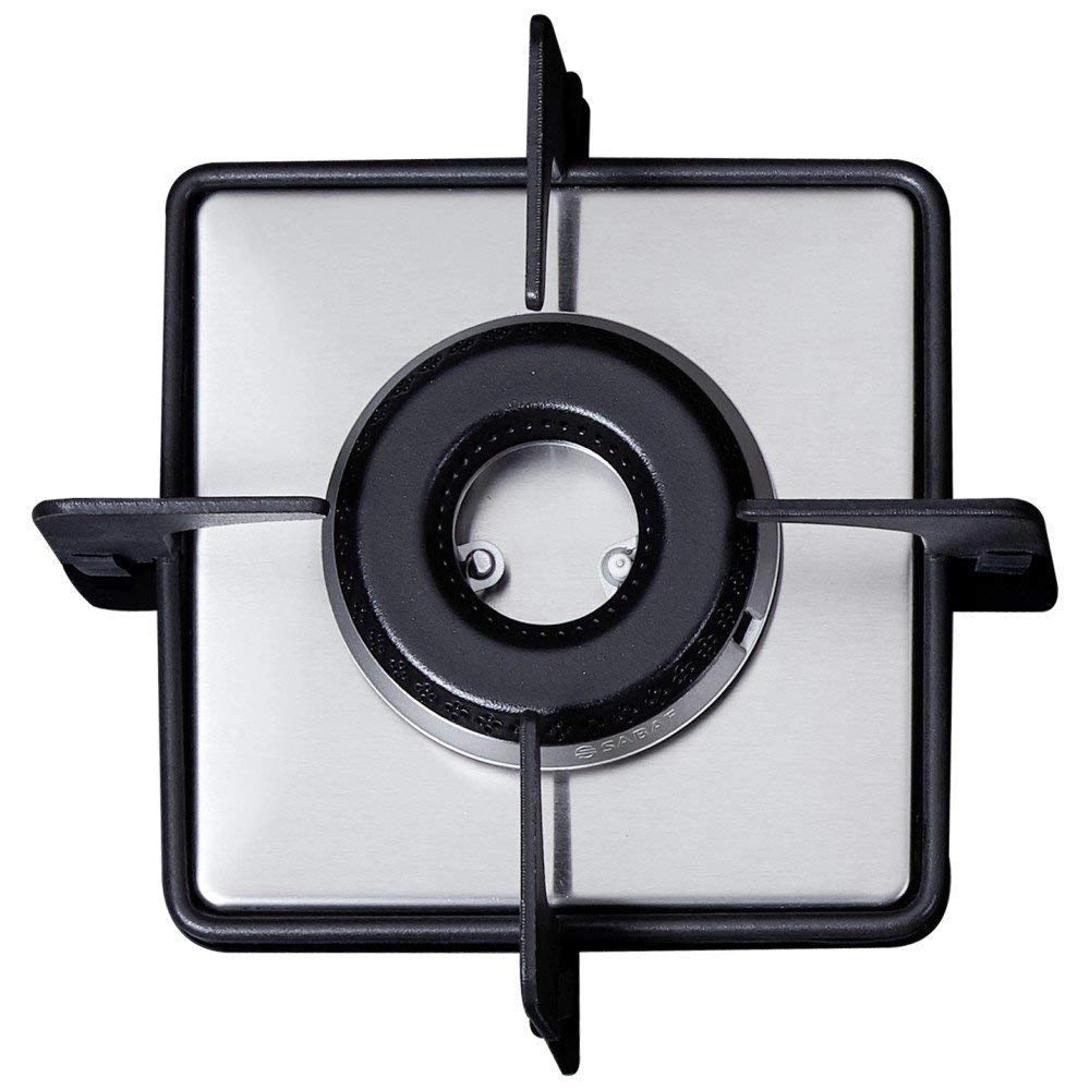 Elica Hob 4 Italian Burner Auto Ignition Glass Top Gas Stove (Flexi HCT 470 DX Lotus BK)