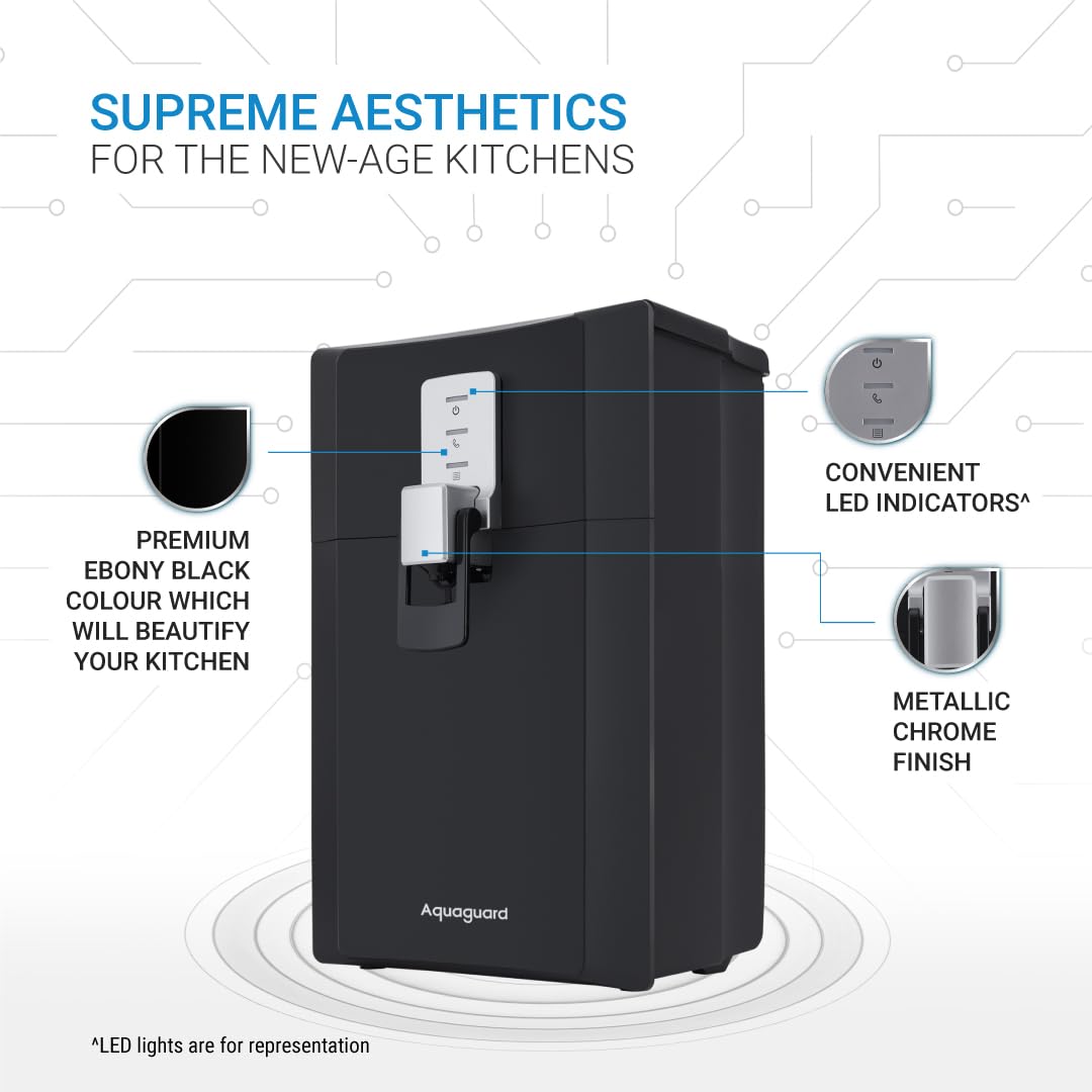 Aquaguard Superio RO+UV+MTDS+SS Water Purifier 5 litre