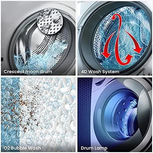 IFB 8.5 Kg Fully-Automatic Front Loading Washing Machine (Senator Smart Touch SX, Silver, Aqua Energie, 4D Wash)