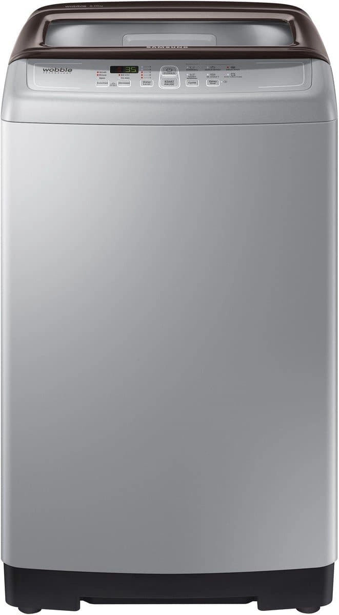 Samsung 6 kg Fully-Automatic Top Loading Washing Machine (WA60M4300HD/TL, Imperial Silver)