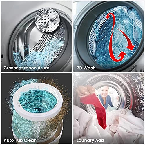 IFB 7 Kg 5 Star Fully-Automatic Front Loading Washing Machine (SERENA ZXS, Silver,Child lock,3D Wash Technology)