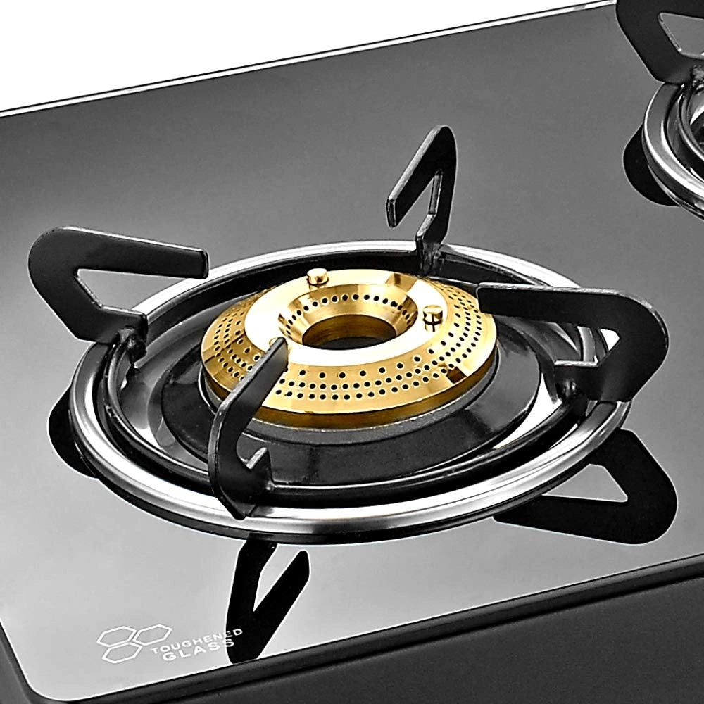 Sunflame Crystal Toughened Glass Cooktop 3 Burner