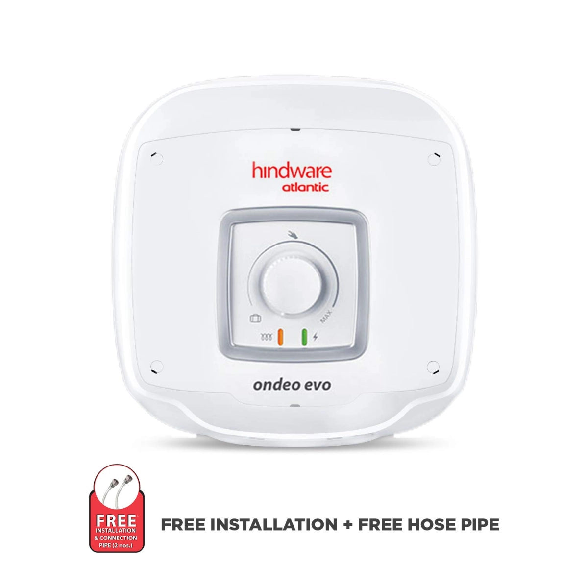 Hindware Atlantic Ondeo Pure SWH 15A-2 M PW 15-Litre Storage Water Heater (White)