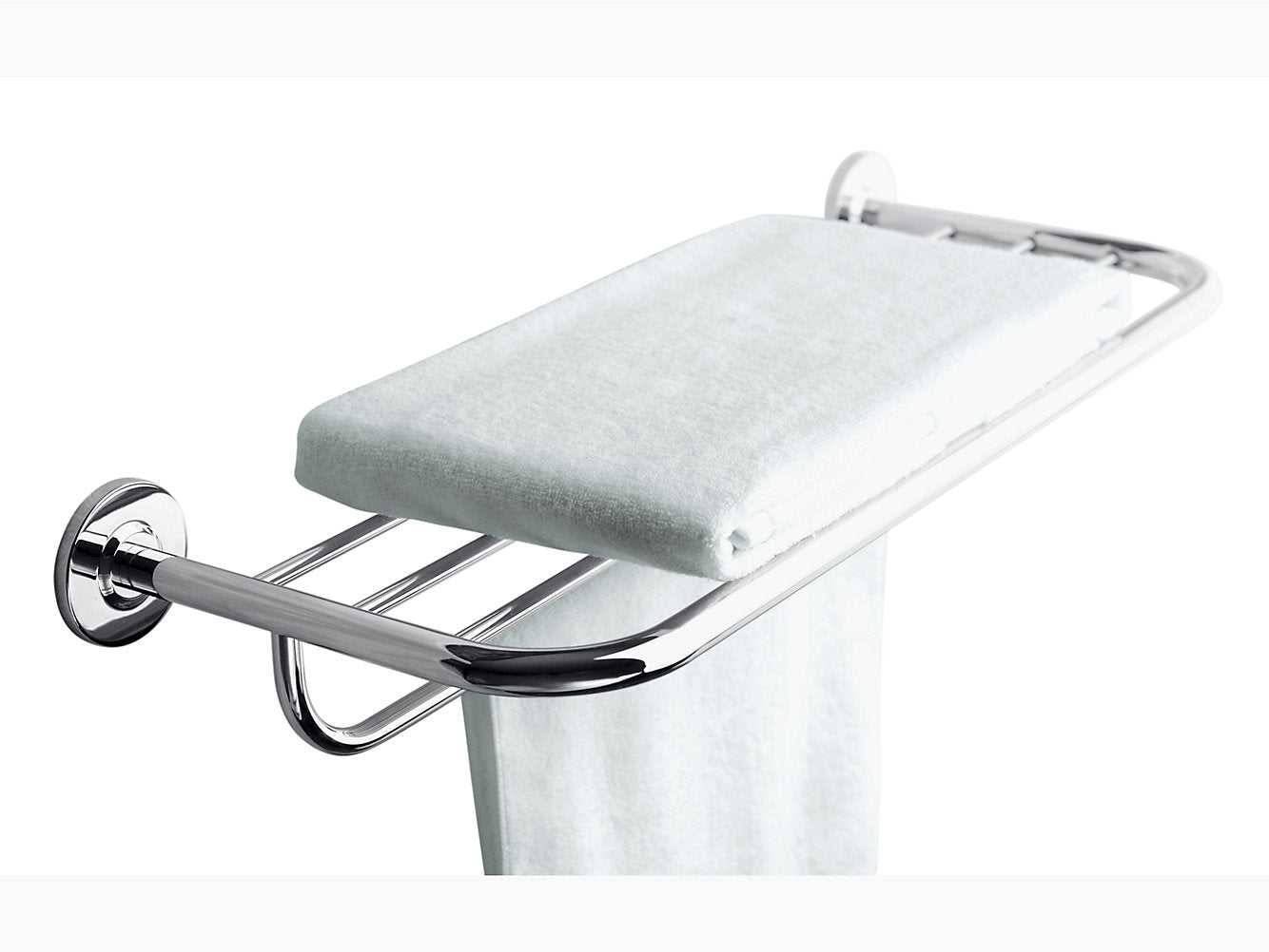 kohler K-17529T-CP 610mm towel shelf in polished chrome