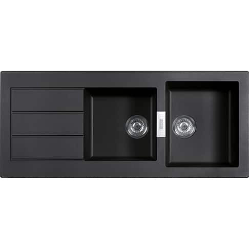 franke kitchen sinks Sirius SID 621 Tectonite Carbon Black