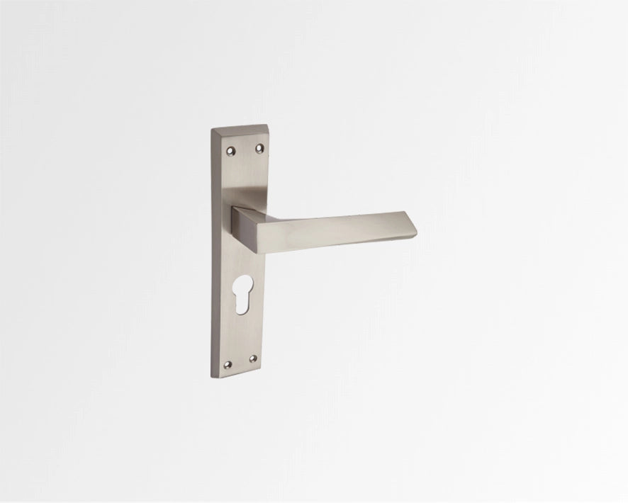 Godrej door Locks 200 mm Door Handle set with Lock Body 2C 6055