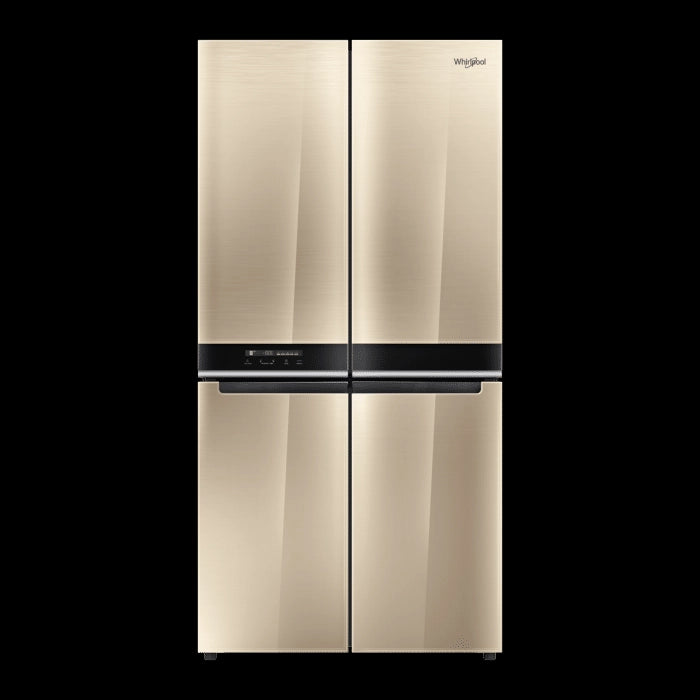 Whirlpool W series 677 L Four Door Frost Free Refrigerator(Convertible Freezer, Crystal Mocha, 10 Years Warranty )