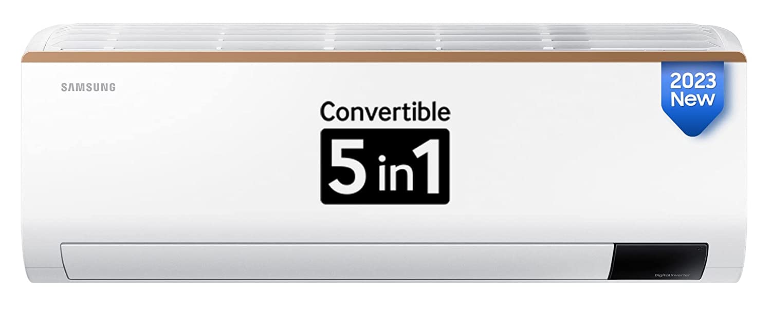 Samsung 1 Ton 5 Star Inverter Split AC AR12CY5ZAGD White