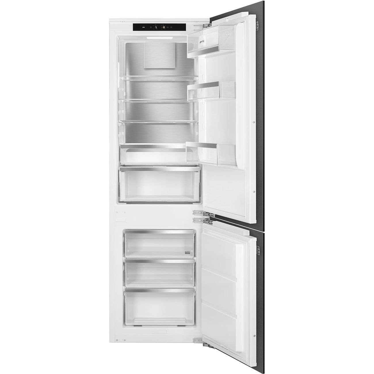 Smeg refrigerator c9174dn2d Built-in refrigerator with freezer compartment in the lower compartment