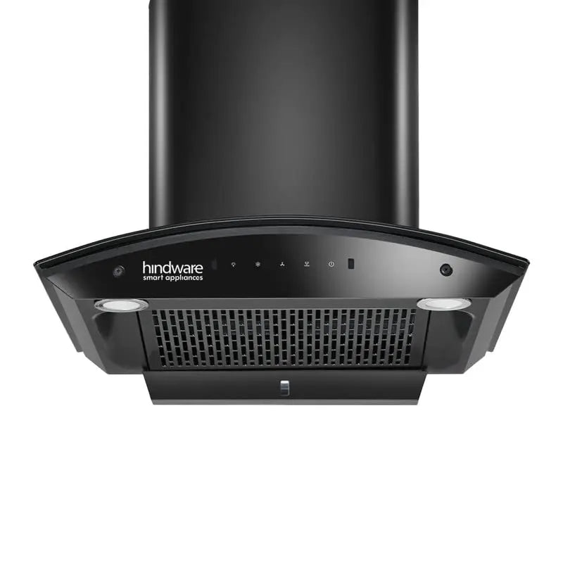 Hindware Chimney Celesia 60 CM BLK With Motion Sensor