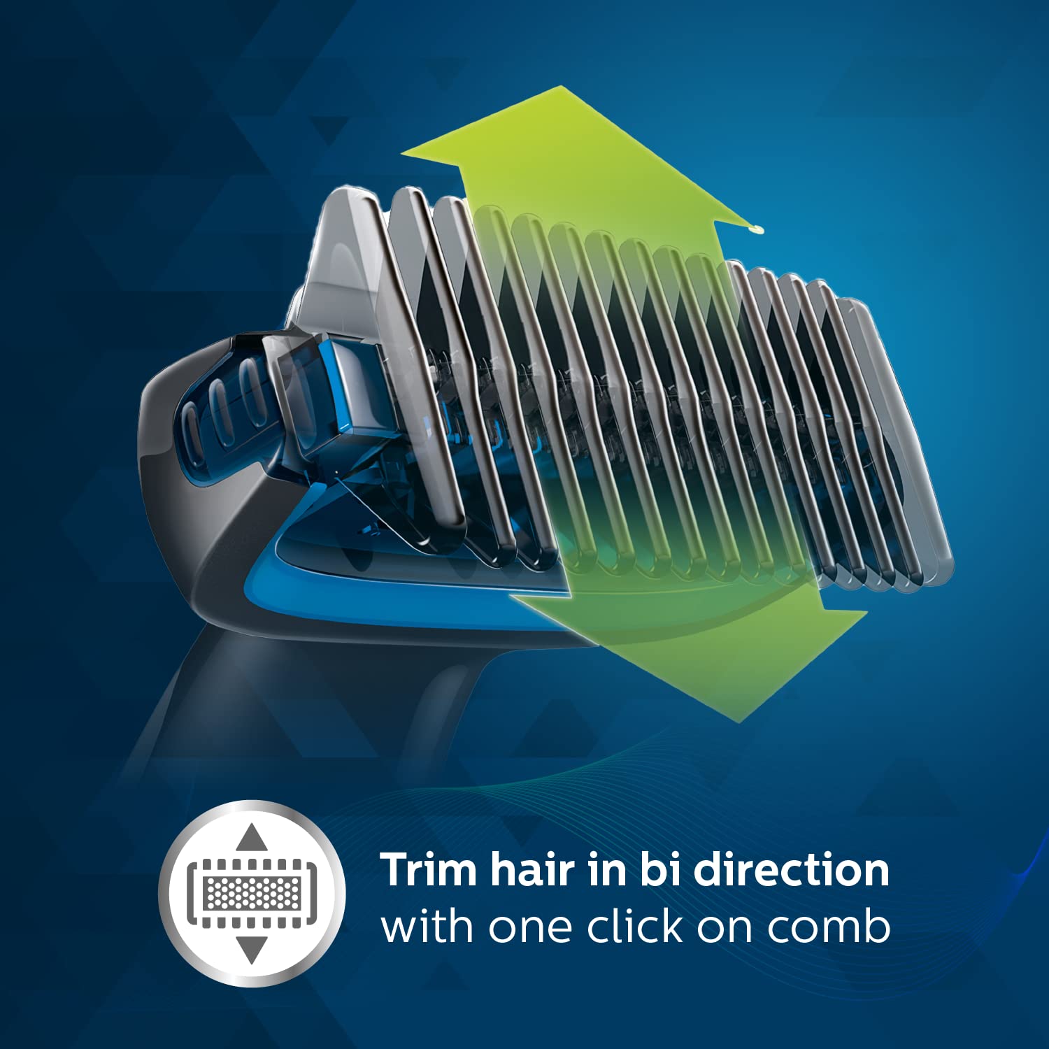 Philips BG1025/15 Showerproof Body Groomer for Men, Safe for all body areas, including private parts