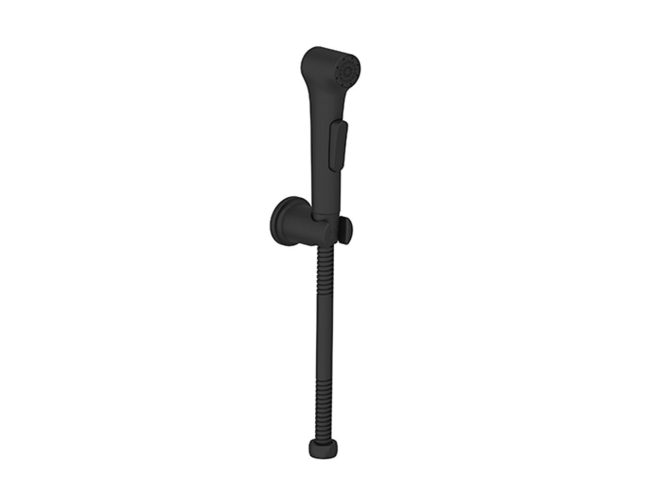 kohler K-97258IN-BL Health faucet with hose and bracket in matte black