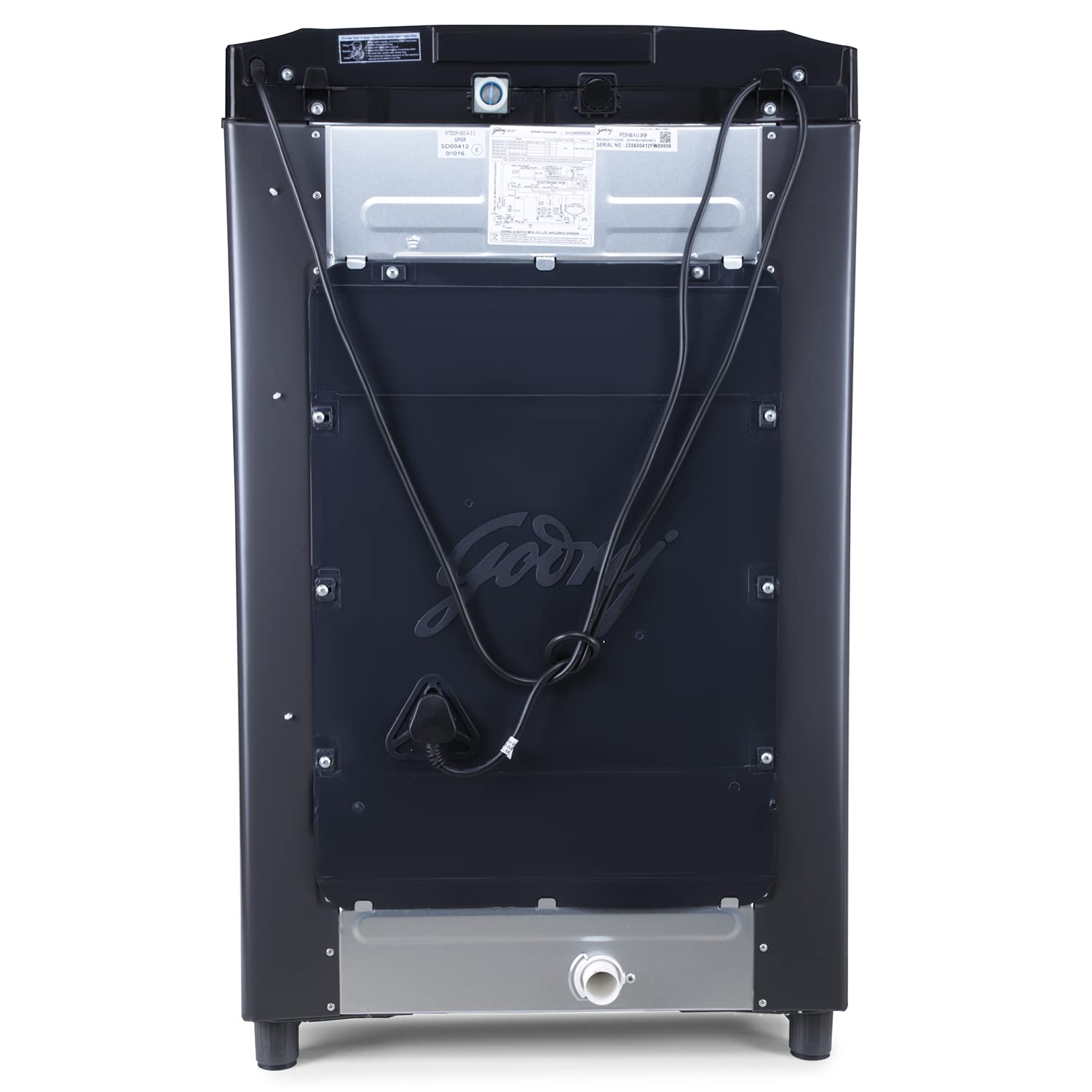 Godrej 6 Kg 5 Star Fully-Automatic Top Loading Washing Machine (WTEON 600 5.0 A GPGR, Graphite Grey)