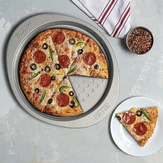 Meyer Bakemaster Nonstick Pizza Crisper 28cm Grey