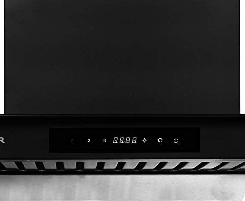 Faber 60 cm 1200 m3/HR Chimney (HOOD MERCURY HC TC BK 60)