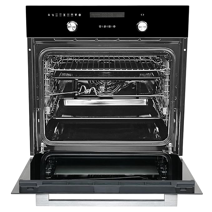 Faber 82L Built-In Microwave Oven with 10 functions | Auto Cook Menus & Auto Power Off Protection | Grill, Convection, Defrost & Combination Cooking | 1 Yr Warranty | FBIO 82L 10F BK with ART