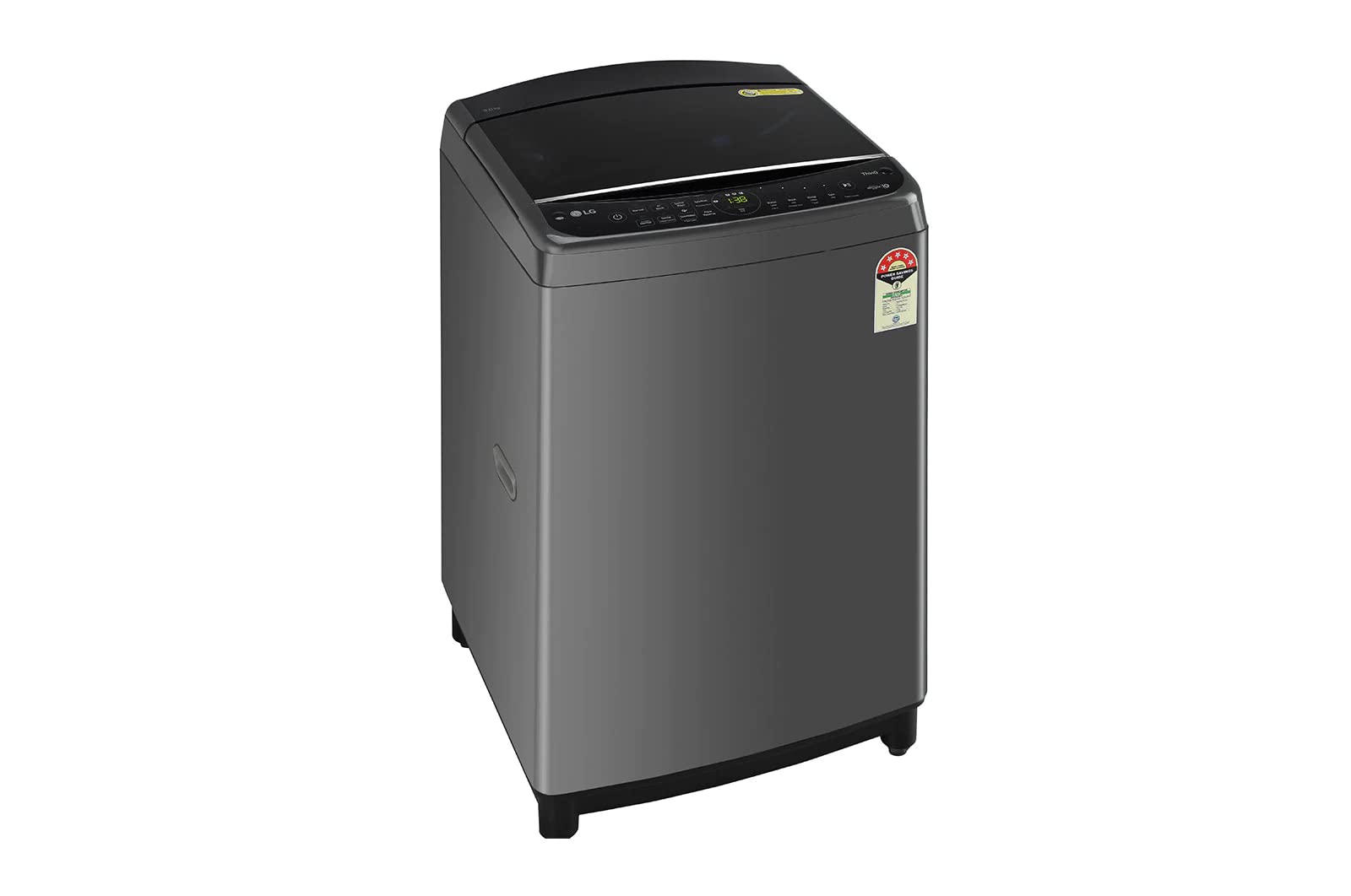 LG 9Kg Top Load Washing Machine THD09SWM AI Direct Drive In-built Heater Middle Black