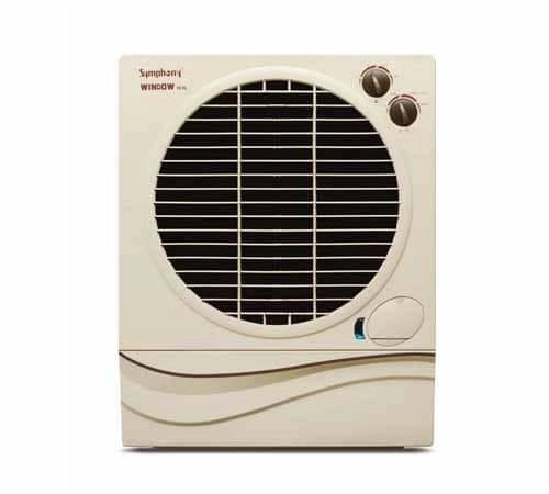 Symphony Jumbo Jr. 22-Litre Air Cooler with Trolley (White)-for Medium Room