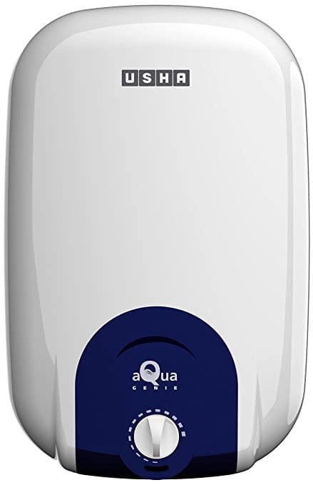 Usha AquaGenie 10Litre Storage Water Heater (Solid Cyan)