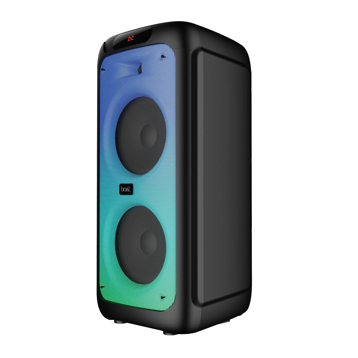 boAt Partypal 390 Speaker with 160 W Signature Sound, Up to 6 hrs Playtime, EQ Modes, 1 Mic for Karaoke, TWS Mode, Bluetooth v5.3, AUX Port, & USB Type-C Port(Space Black)