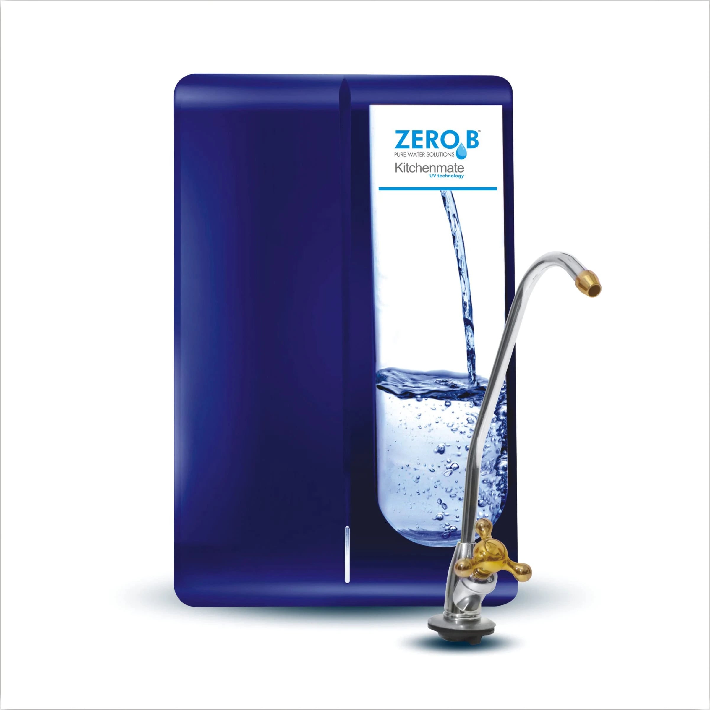 Zero B Kitchenmate UV Water Purifier 4 Stage Instant Purification (Multicolour)