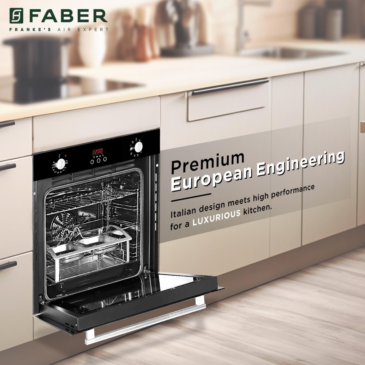 Faber 80 L Convection Microwave Oven (FBIO 80L 10F GLM, Black)