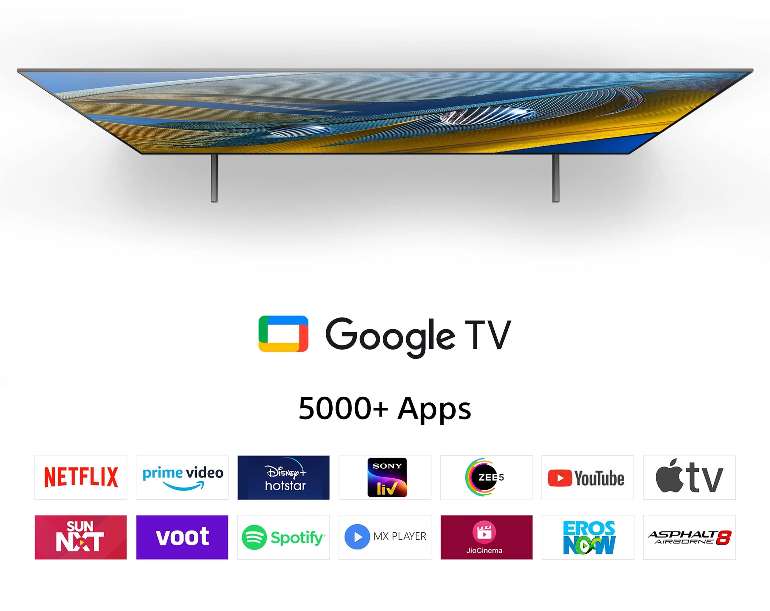Sony Bravia 195 cm (77 inches) XR series 4K Ultra HD Smart OLED Google TV XR-77A80J (Black)