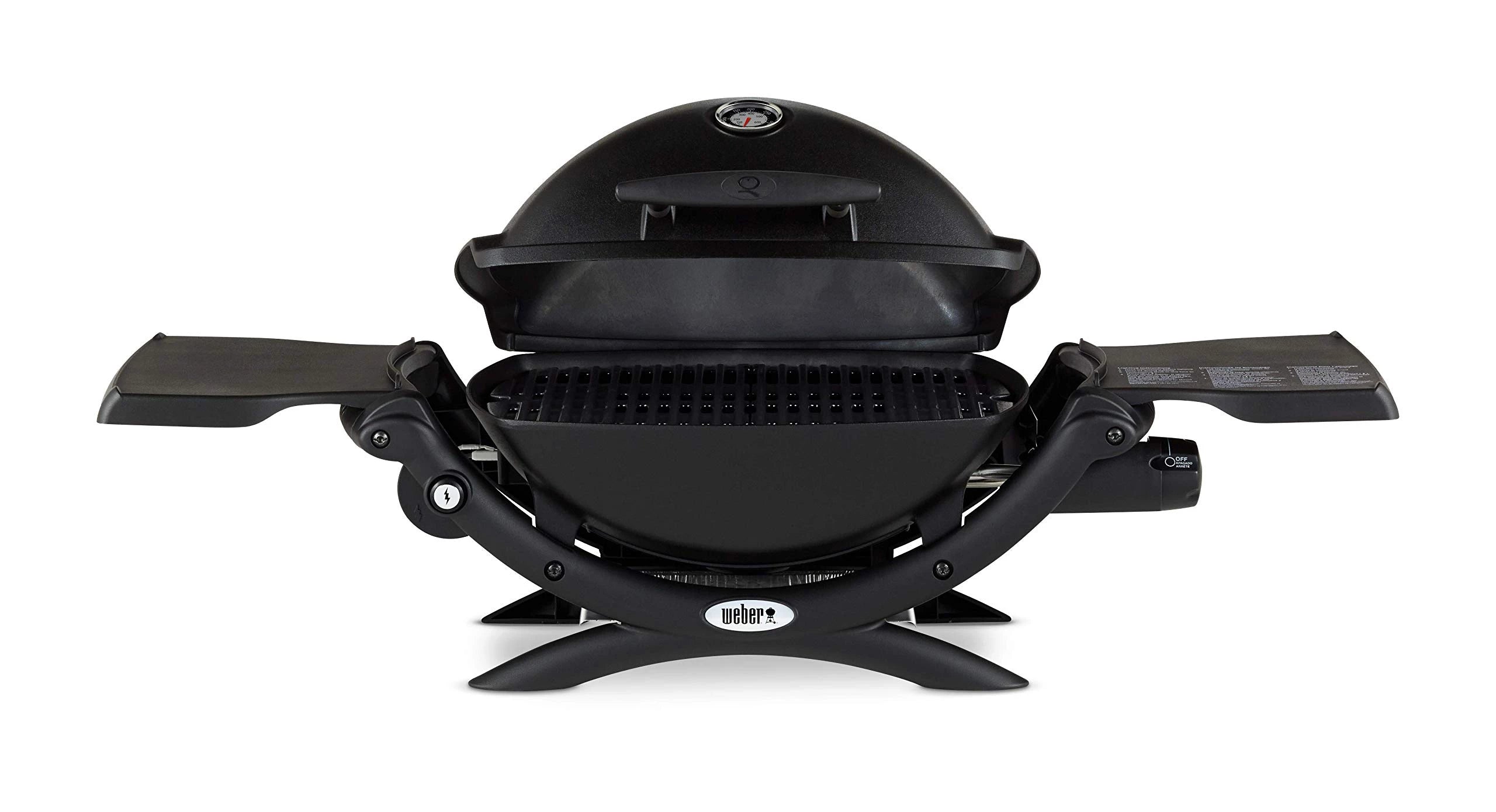Weber Q Gas Grill Q 1200 Black BBQ Stove Grill 4-6 People