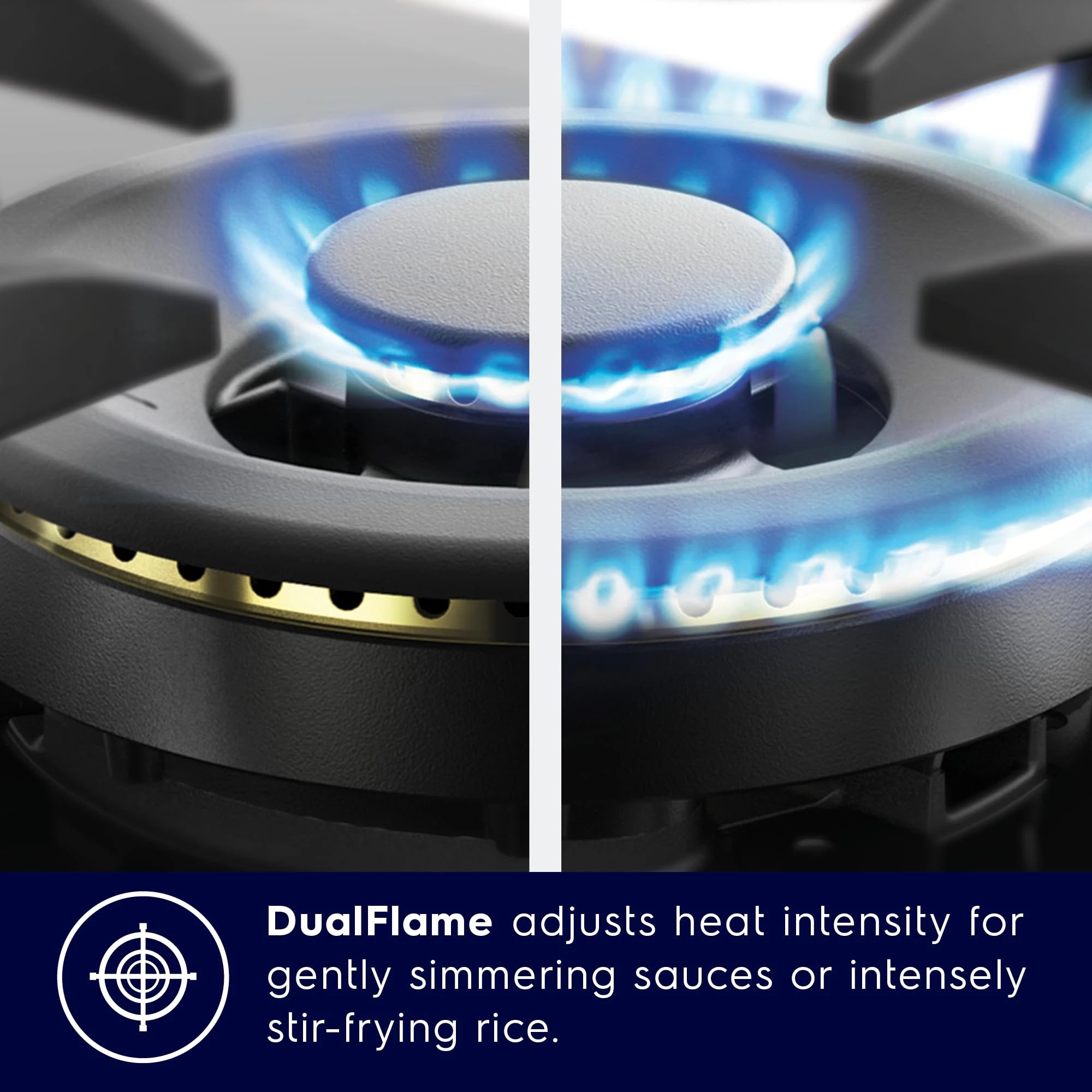 Electrolux 4 Burner Auto Ignition Glass Top 90cm Built-in Gas Hob, UltimateTaste 300, Black, EHG9430BCD