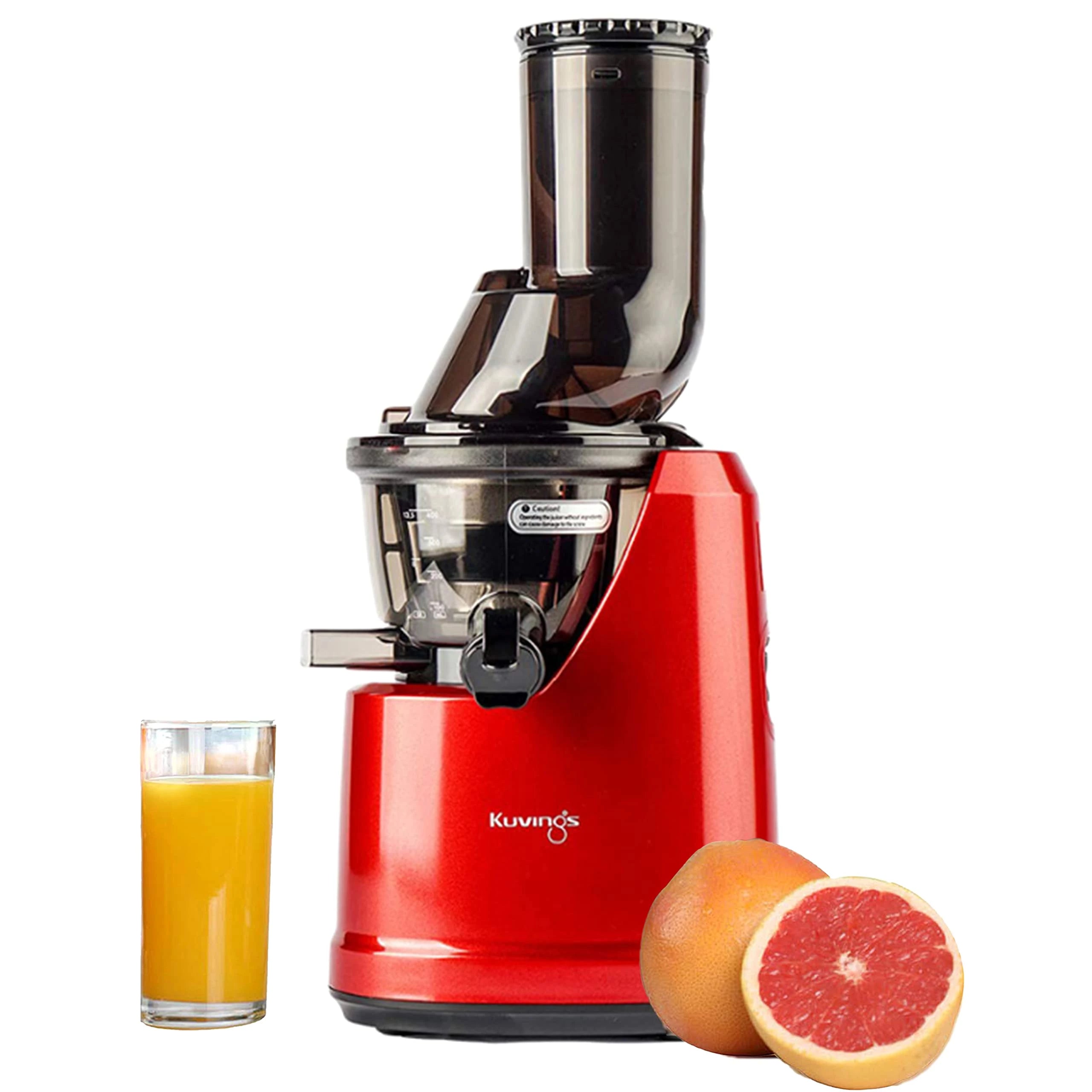 Kuvings B1700 Dark Red Professional Cold Press Whole Slow Juicer, Patented JMCS Technology for 10% More Juice, All-in-1 Fruit & Vegetable Juicer machine for home, 240W Strong Motor, PAN India Services