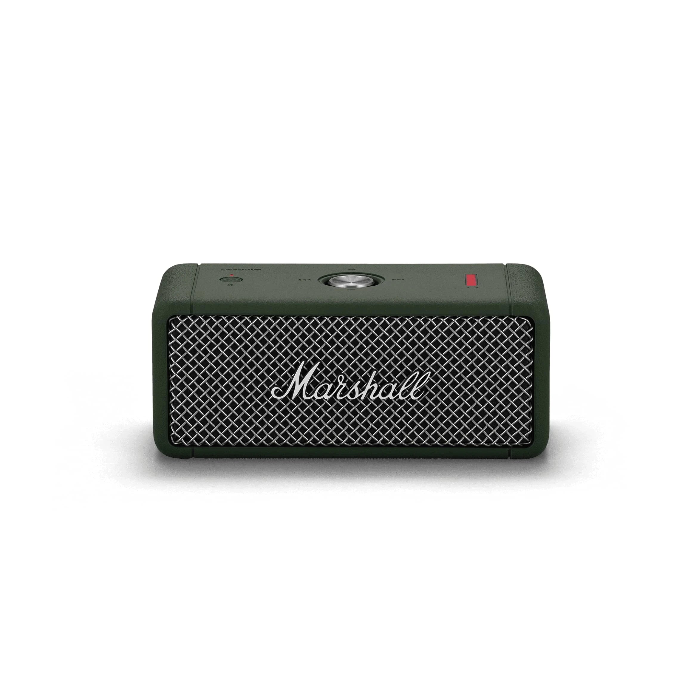 Marshall Emberton 1005944 20W Bluetooth, Wireless Bookshelf Speaker - Forest