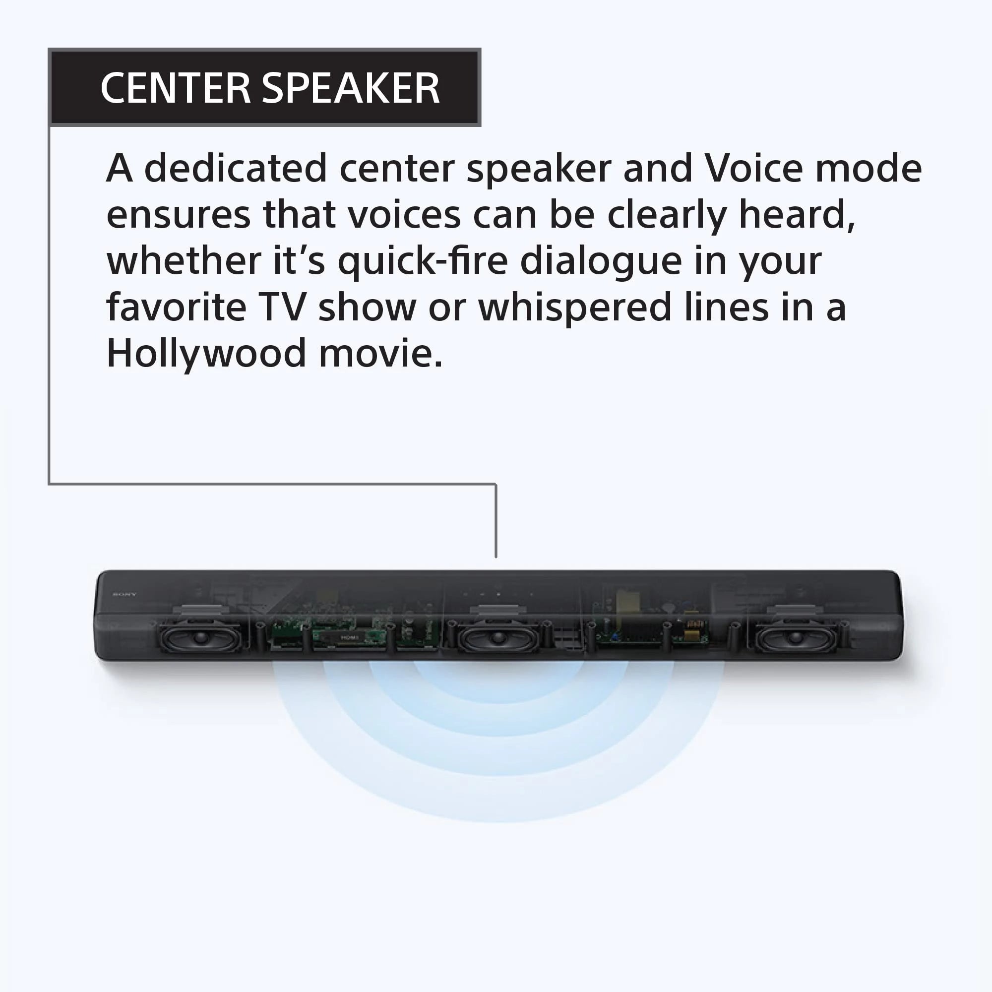 Sony HT-G700 3.1ch 4K Soundbar w/Wireless Sub, 400W Surround