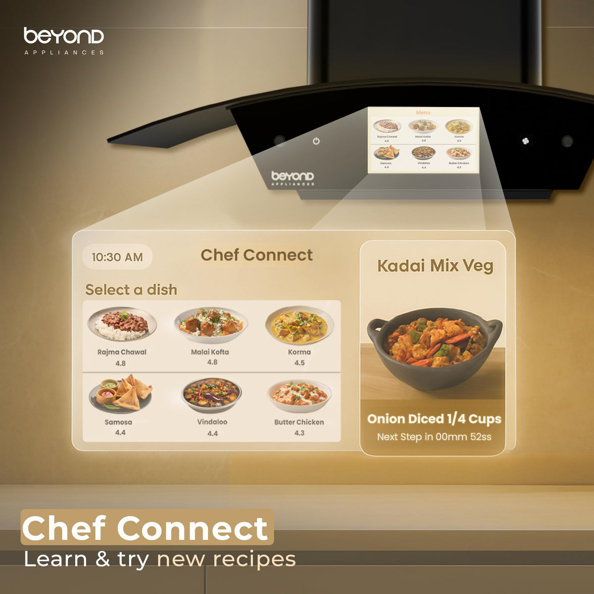 Beyond Asteria 90 cm kitchen chimney additional product image