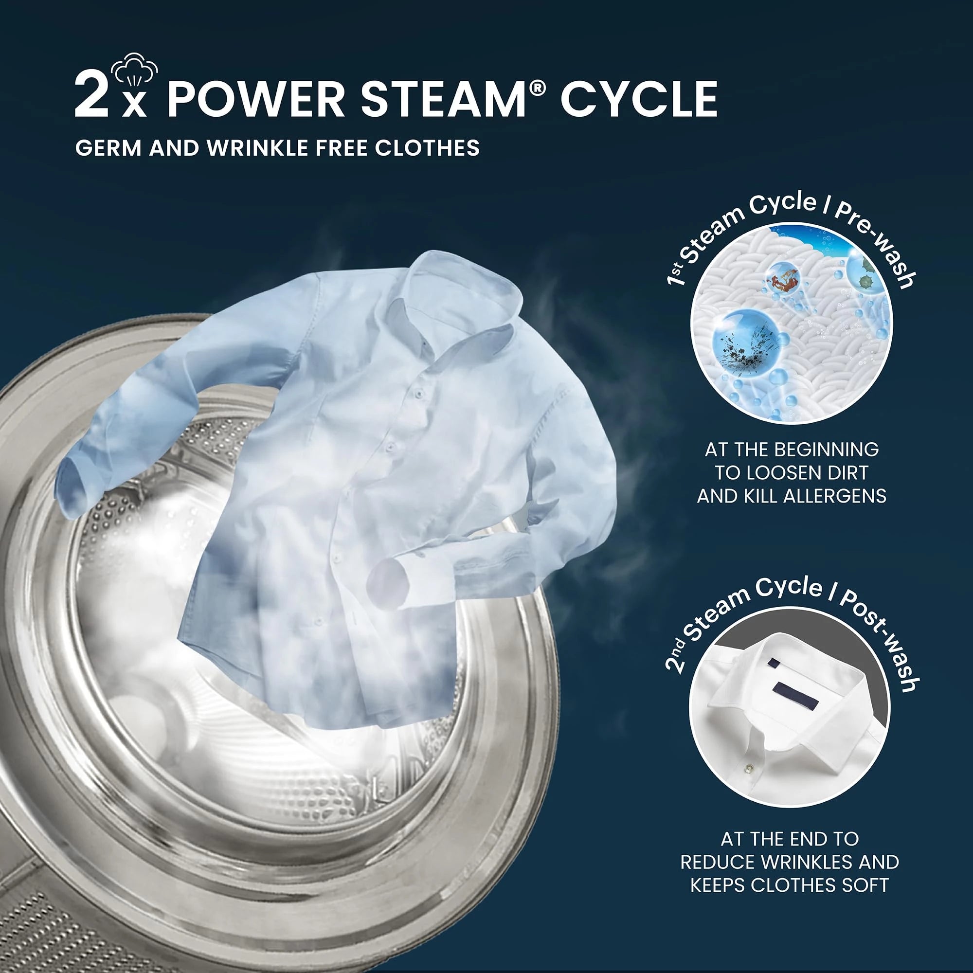 IFB 9 Kg 5 Star Powered by AI with 9 Swirl Wash, WiFi, Fully Automatic Front Load Washing Machine (Executive MBN 9014K, Steam Refresh Program with Eco Inverter, Mocha)