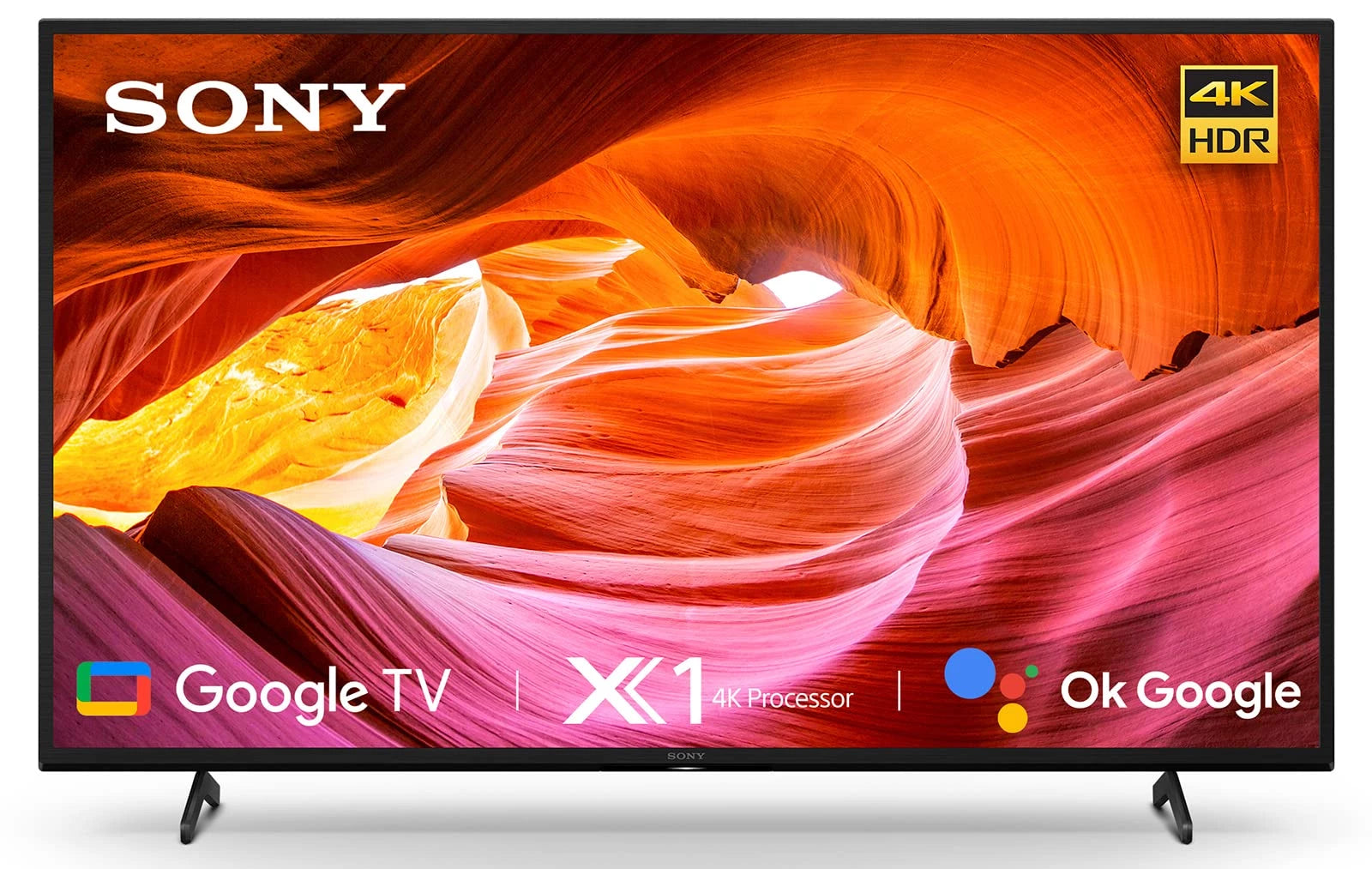 Sony Bravia 126 cm (50 inches) 4K Ultra HD Smart LED Google TV KD-50X75K (Black) (2022 Model) | with Alexa Compatibility