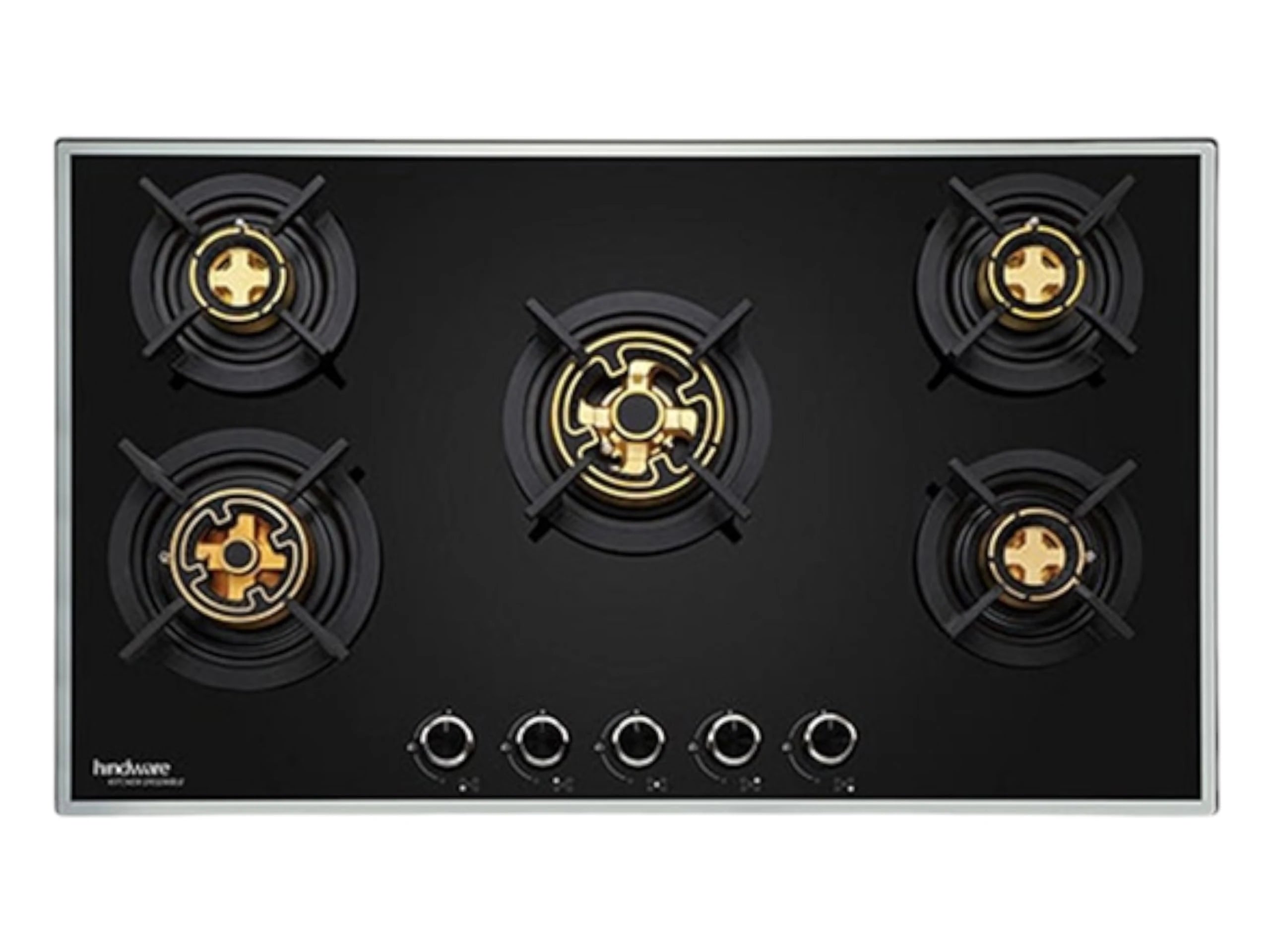 HINDWARE CAMELIA 5B | 5 Burners | F.F.D. | Auto Ignition | 86CM B.I.HOB