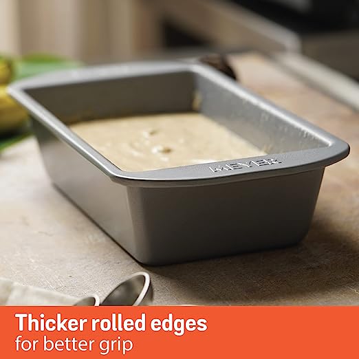 Meyer Bakemaster Non Stick Rectangle Loaf Tin 47337 2LB Grey