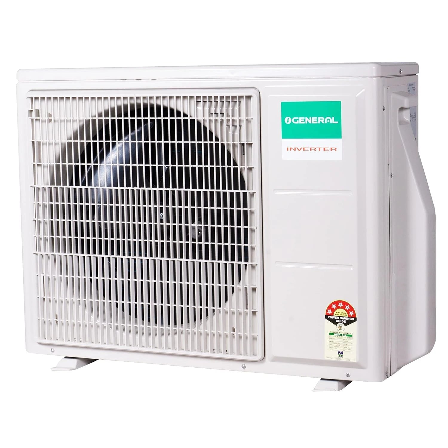 O-General 1.5T 5 Star Inverter Split AC - White (ASGG18CGTB-B, Copper Condenser)